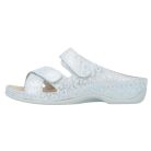 Berkemann női papucs-Felia Kek-ezust