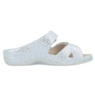 Berkemann női papucs-Felia Kek-ezust