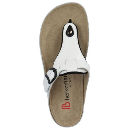Berkemann női papucs-Mila fehér