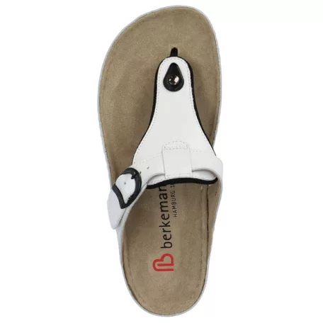 Berkemann női papucs-Mila fehér