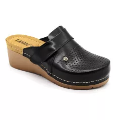 Leon Comfort női papucs-1001 Fekete
