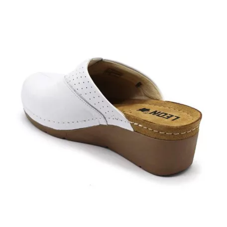 Leon Comfort női papucs-1002 Fehér