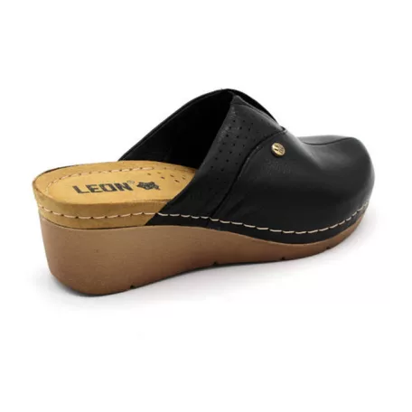 Leon Comfort női papucs-1002 fekete