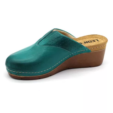 Leon Comfort női papucs-1002 Türkiz
