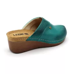 Leon Comfort női papucs-1002 Türkiz