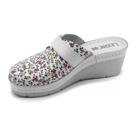 Leon Comfort női papucs-1003 Citrom-virag