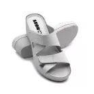 Leon Comfort női papucs-1004 feher-bak