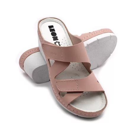 Leon Comfort női papucs-1004 rose-bak