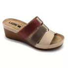 Leon Comfort női papucs-1009 Bézs/Rózsa