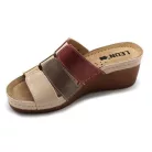 Leon Comfort női papucs-1009 Bézs/Rózsa