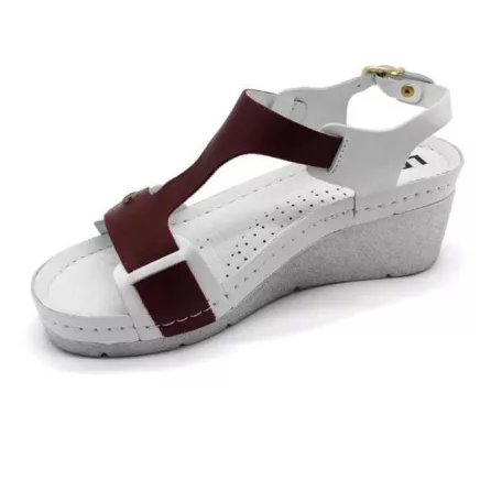 Leon Comfort női szandál-1010 Bordó