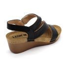 Leon Comfort női szandál-1020 Fekete
