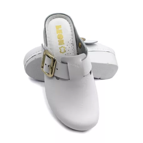 Leon Comfort női papucs-1024 Feher