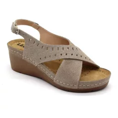 Leon Comfort női szandál-1030 Barna