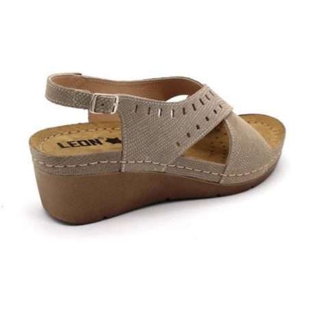 Leon Comfort női szandál-1030 Barna