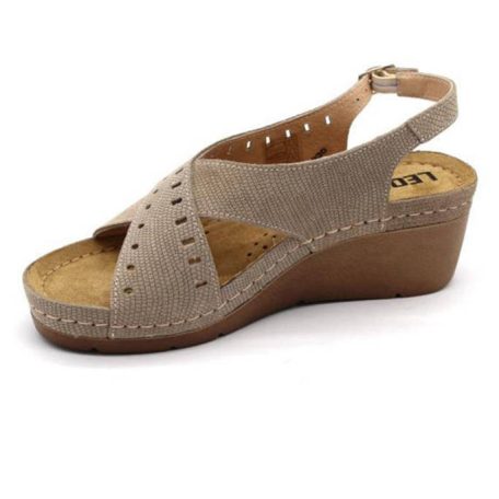 Leon Comfort női szandál-1030 Barna