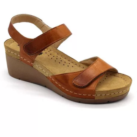 Leon Comfort női szandál-1041 Barna