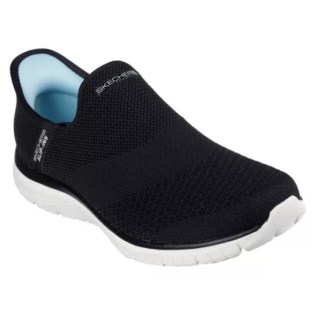 Skechers női cipő-104425-BKW