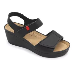 Leon Comfort női szandál-1080 Fekete