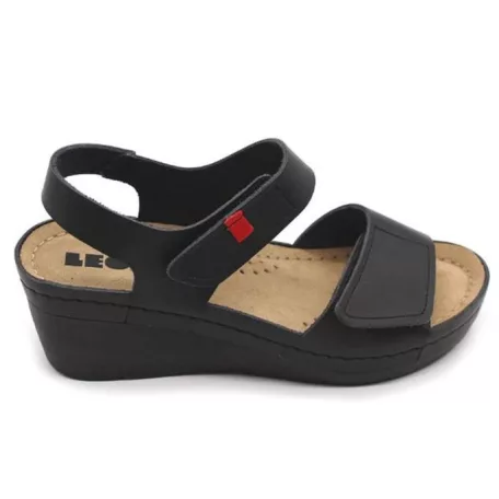 Leon Comfort női szandál-1080 Fekete