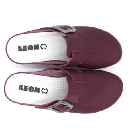 Leon Comfort női papucs-1100 bordo