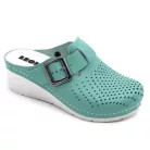 Leon Comfort női papucs-1100 turkiz