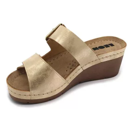 Leon Comfort női papucs-1110 arany