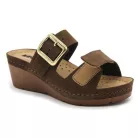 Leon Comfort női papucs-1110 barna