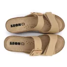 Leon Comfort női papucs-1110 bezs