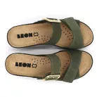 Leon Comfort női papucs-1110 zold