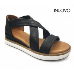 Inuovo női szandál-113012 Black 25
