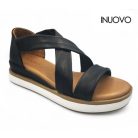 Inuovo női szandál-113012 Black 25