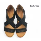 Inuovo női szandál-113012 Black 25