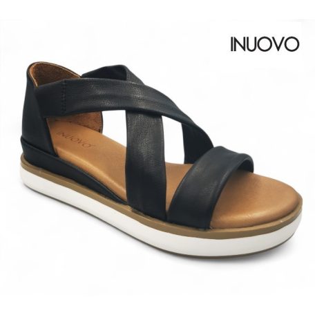 Inuovo női szandál-113012 Black 25