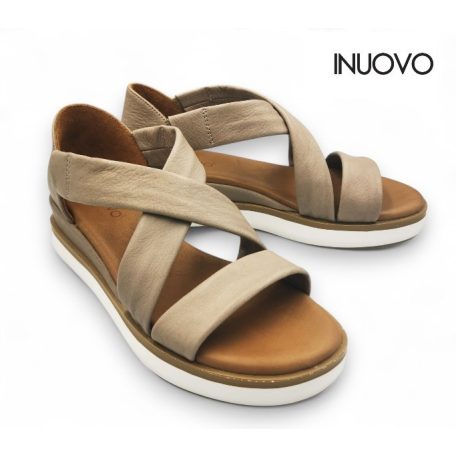 Inuovo női szandál-113012 Grey