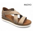 Inuovo női szandál-113012 Grey