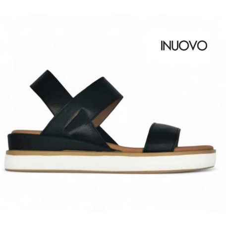 Inuovo női szandál-113013 Black 25