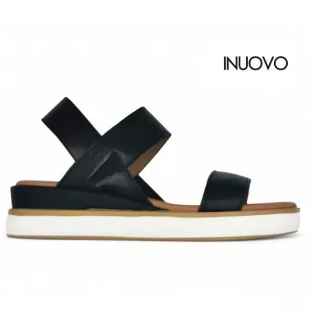 Inuovo női szandál-113013 Black 25