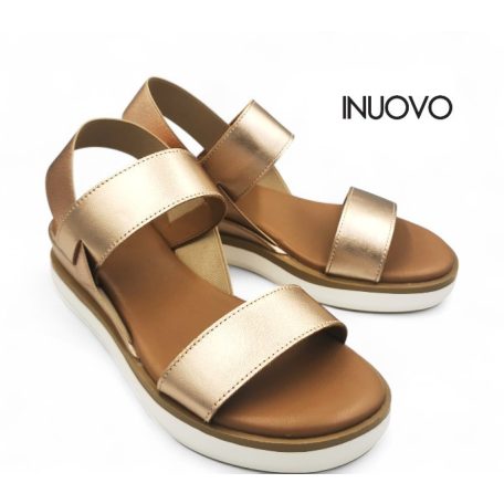 Inuovo női szandál-113013 Metal-rose