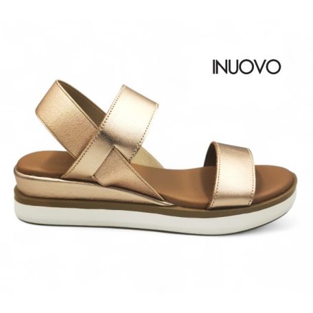 Inuovo női szandál-113013 Metal-rose