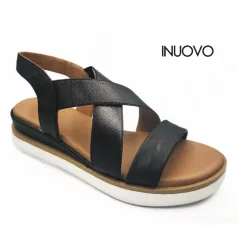 Inuovo női szandál-113015 Black 25