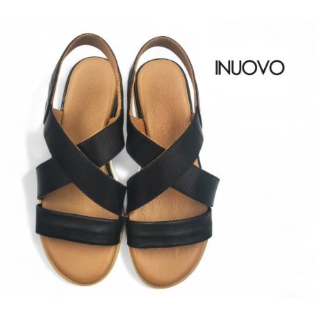 Inuovo női szandál-113015 Black 25