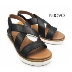 Inuovo női szandál-113015 Black 25