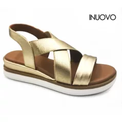 Inuovo női szandál-113015 Gold 25
