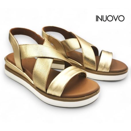 Inuovo női szandál-113015 Gold 25