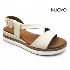 Inuovo női szandál-113060 Crema