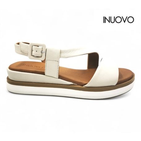 Inuovo női szandál-113060 Crema