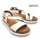 Inuovo női szandál-113060 Crema