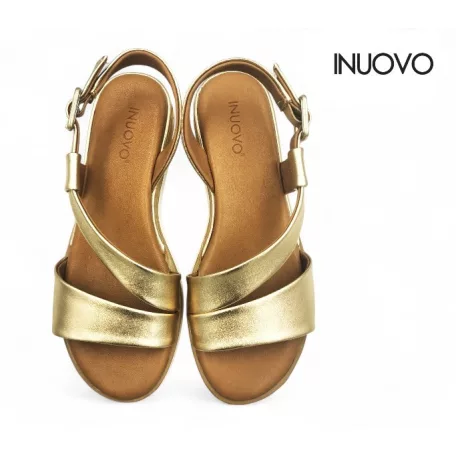 Inuovo női szandál-113060 Gold