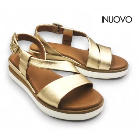 Inuovo női szandál-113060 Gold